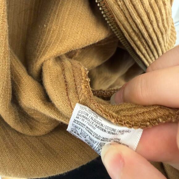 AMERICAN APPAREL CLASSIC CORDUROY BOMBER JACKET - Picture 7 of 7